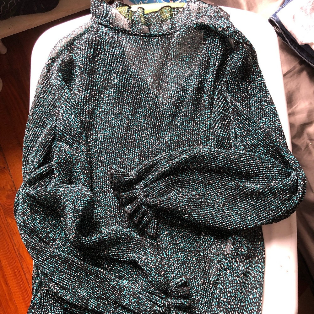 Zara blueback and White XS